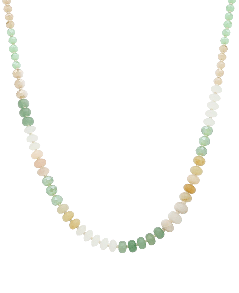 Multi Bead Short Necklace