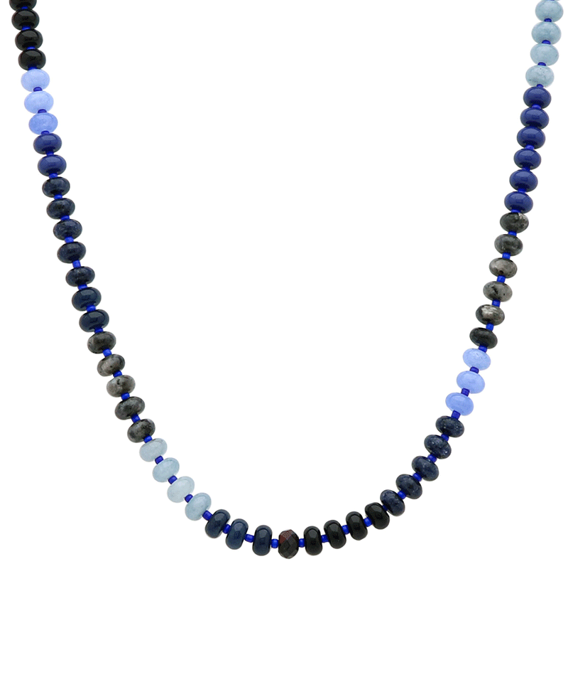 Multi Bead Short Necklace