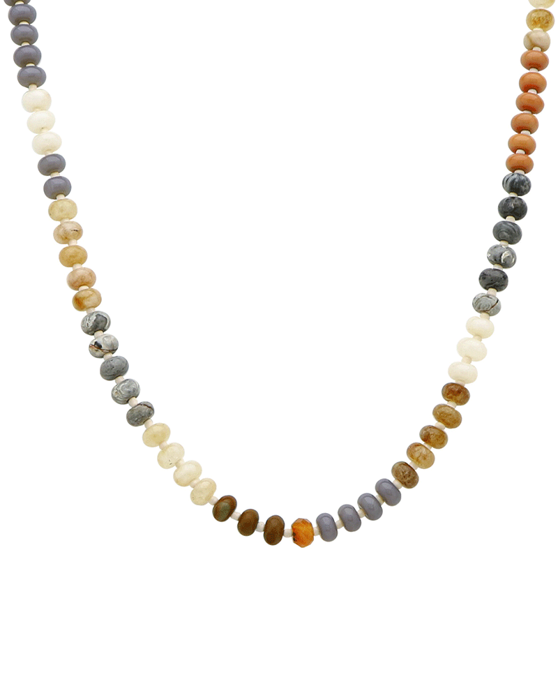 Multi Bead Short Necklace