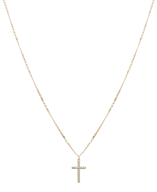 Cross Short Necklace