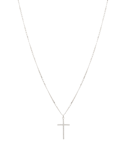 Cross Charm Short Necklace