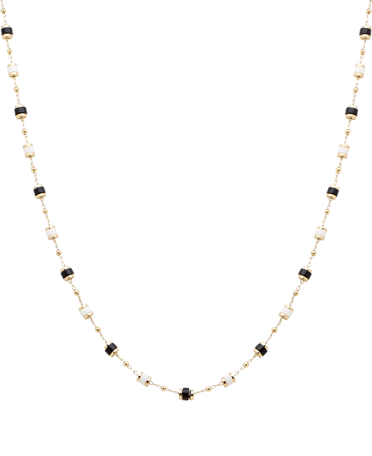 Multi Bead Short Necklace
