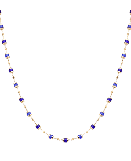 Multi Bead Short Necklace