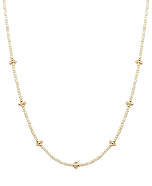 CCB Cross Stations Stone Short Necklace