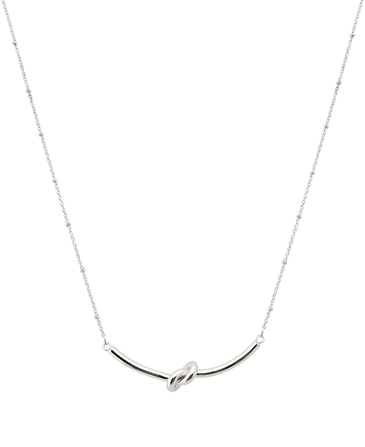 Knot Accent Short Necklace