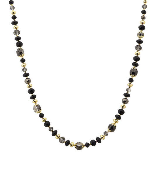 Multi Bead Short Necklace