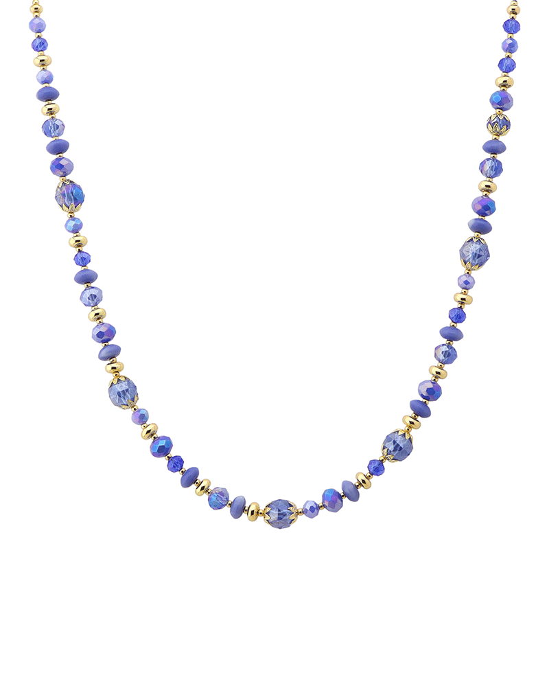 Multi Bead Short Necklace
