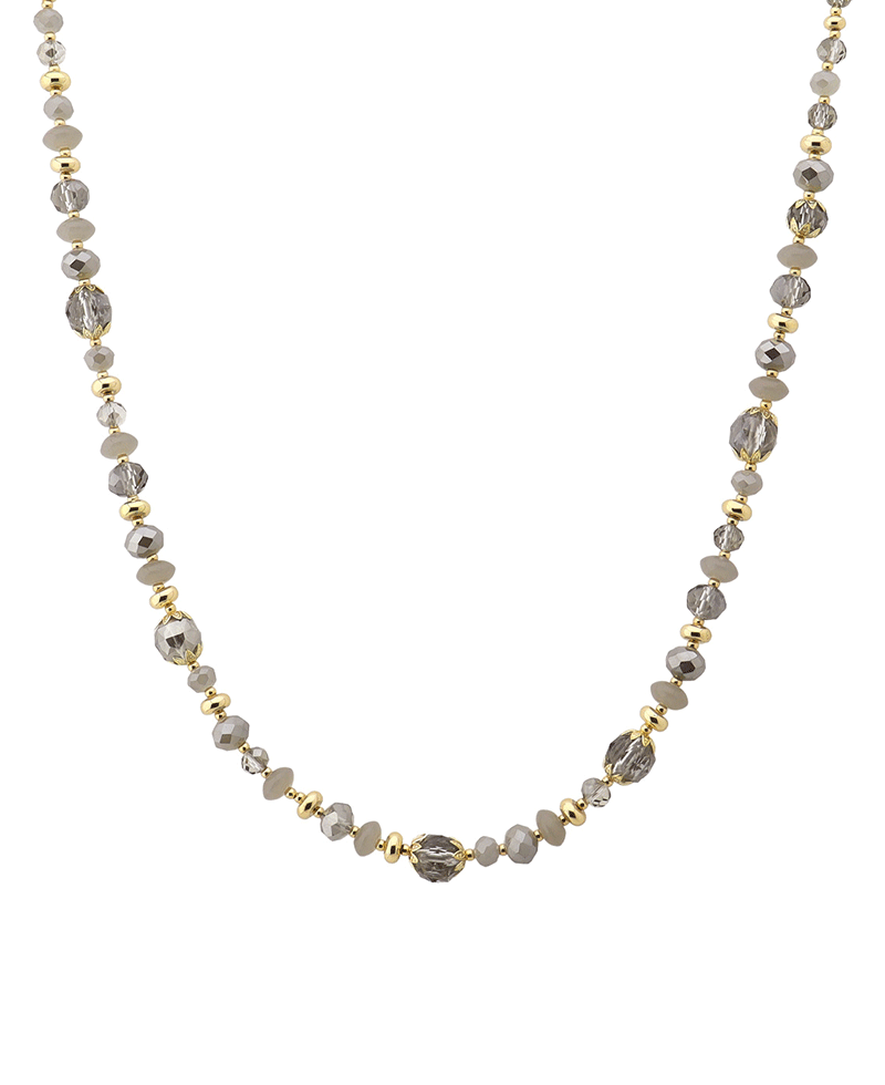 Multi Bead Short Necklace