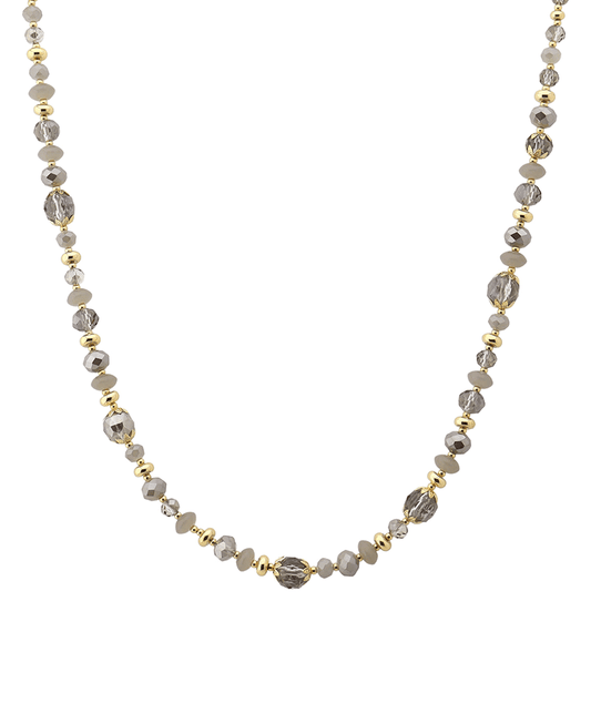 Multi Bead Short Necklace