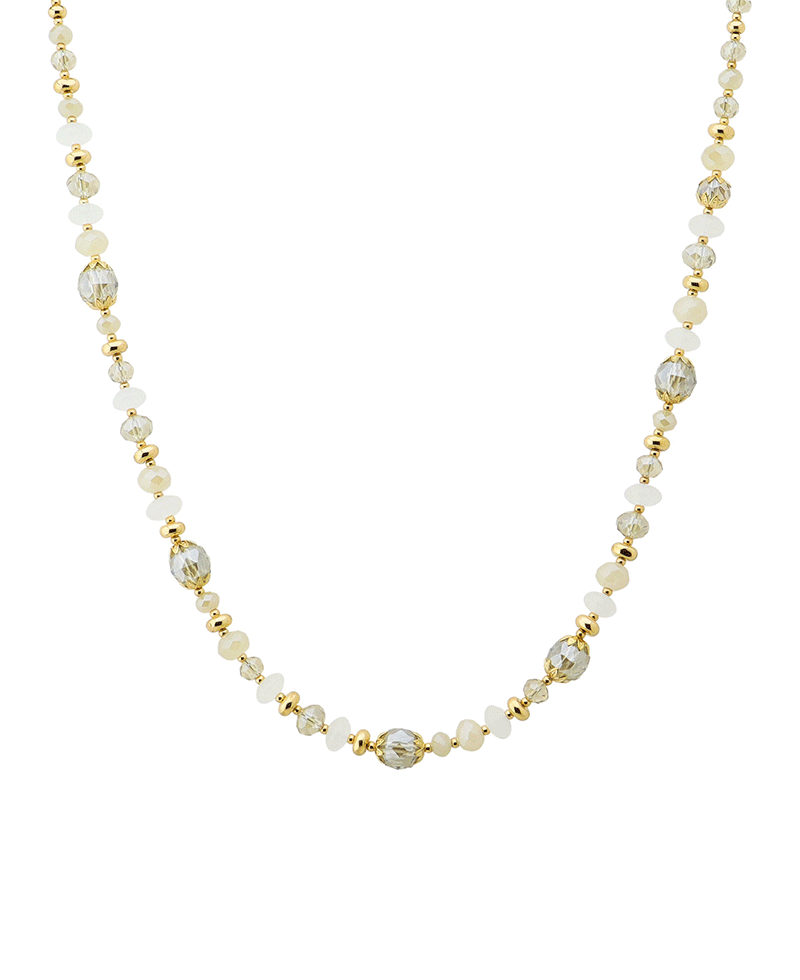 Multi Bead Short Necklace