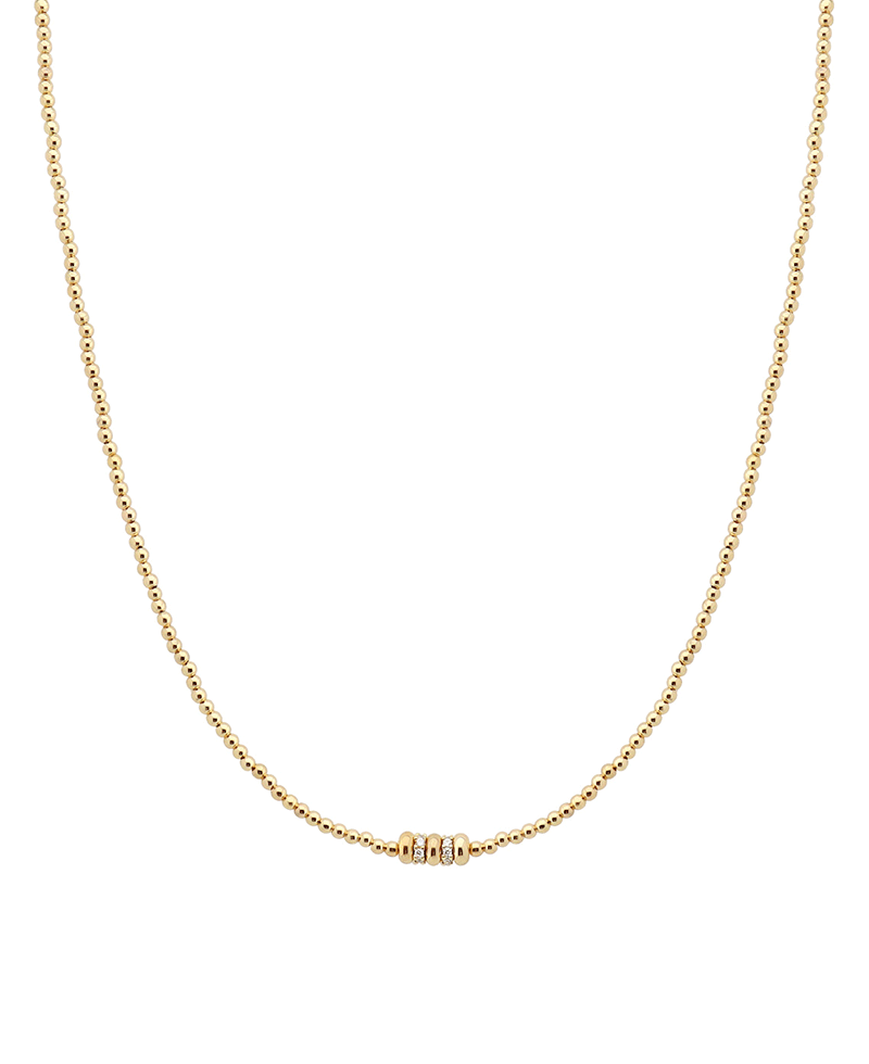 Plated Accent CCB Short Necklace