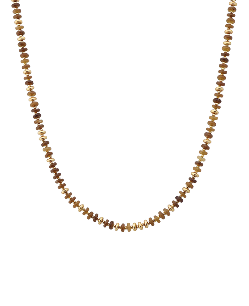 Multi Bead Short Necklace