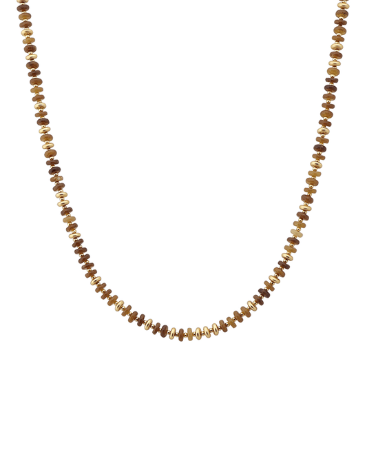 Multi Bead Short Necklace