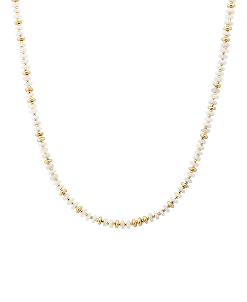 Multi Bead Short Necklace