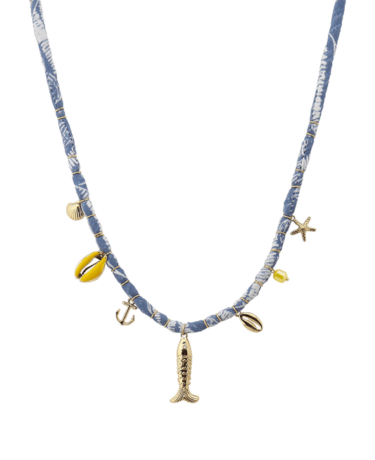 Sea Life Scarf Necklace