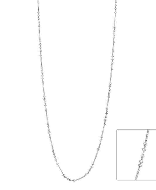 Brass Gold-Dip Chain Short Necklace