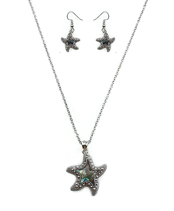 Starfish Necklace Set