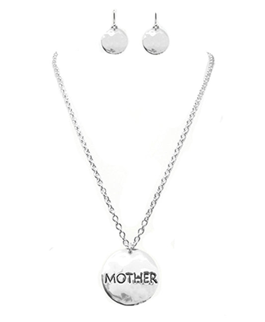 Mother Inspiration Dual Side Necklace Set