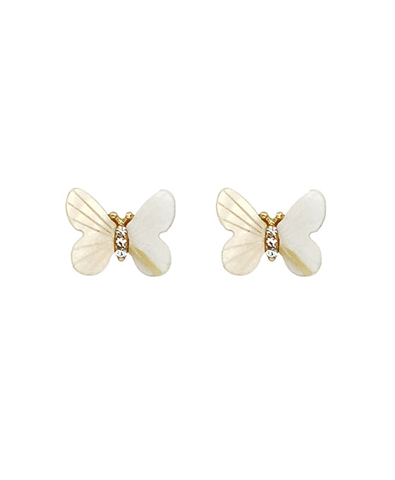 Mop Butterfly Earring