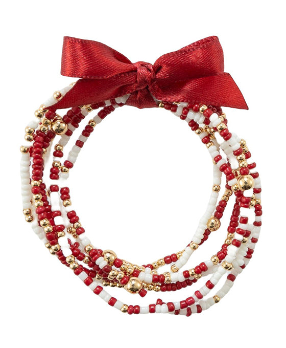Sports Color Beads Bracelet