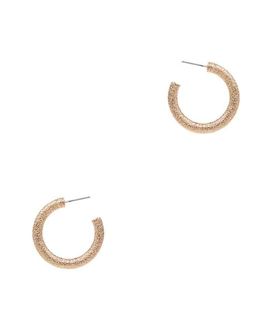 Round Shaped Hoop Earring