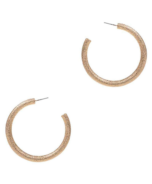 Round Shaped Hoop Earring