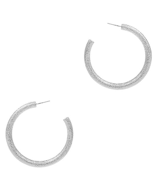 Round Shaped Hoop Earring
