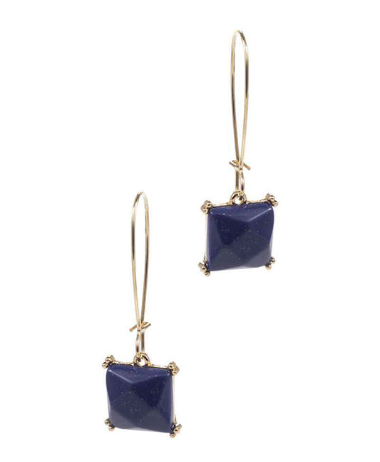 Square Stone Earring