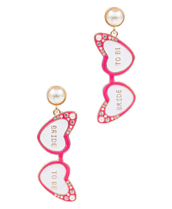 BRIDE TO BE Sunglass Post Earring