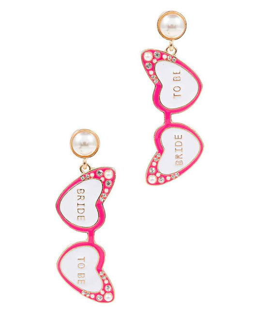 BRIDE TO BE Sunglass Post Earring