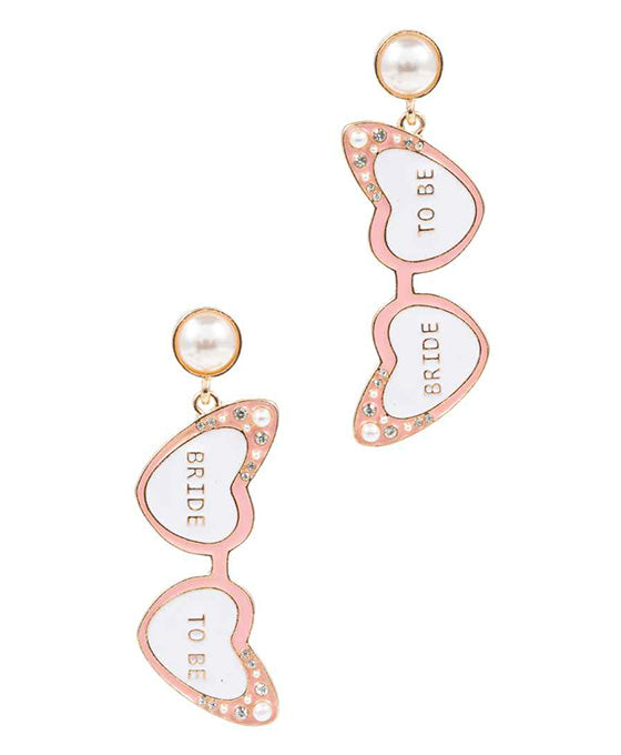 BRIDE TO BE Sunglass Post Earring