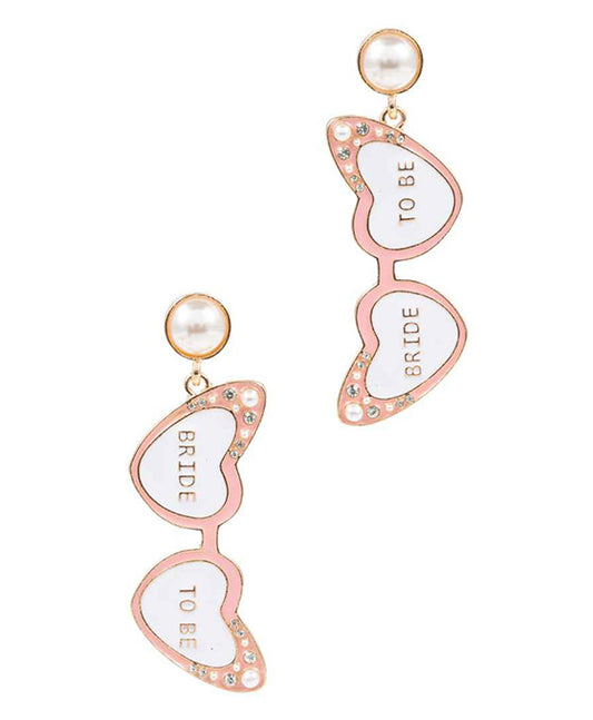 BRIDE TO BE Sunglass Post Earring
