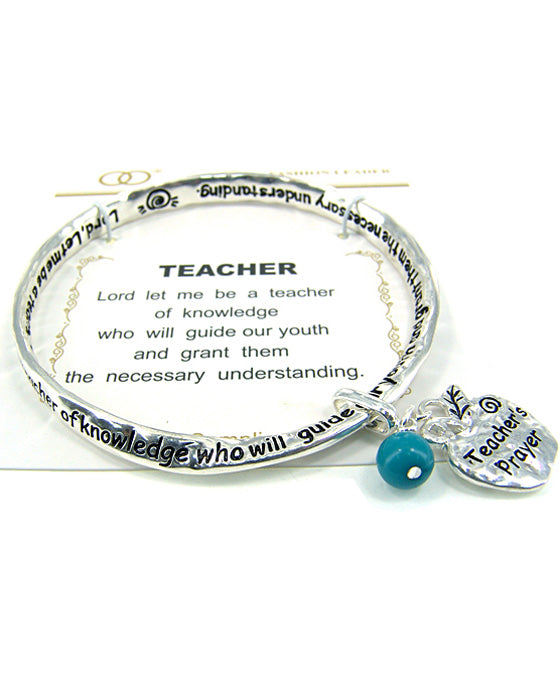 TEACHER'S PRAYER Twist Bracelet