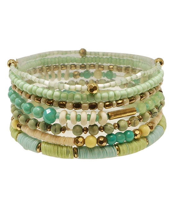 Multi Beads Stackable Bracelet