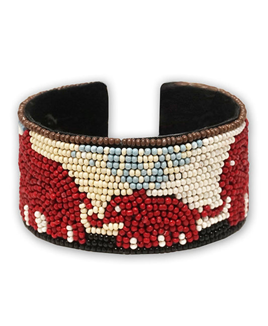 Elephant Seed Bead Cuff