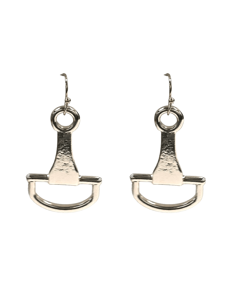 Horsebit Drop Earring