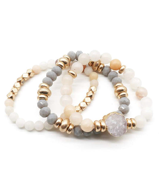 Multi Natural Stone Bracelet