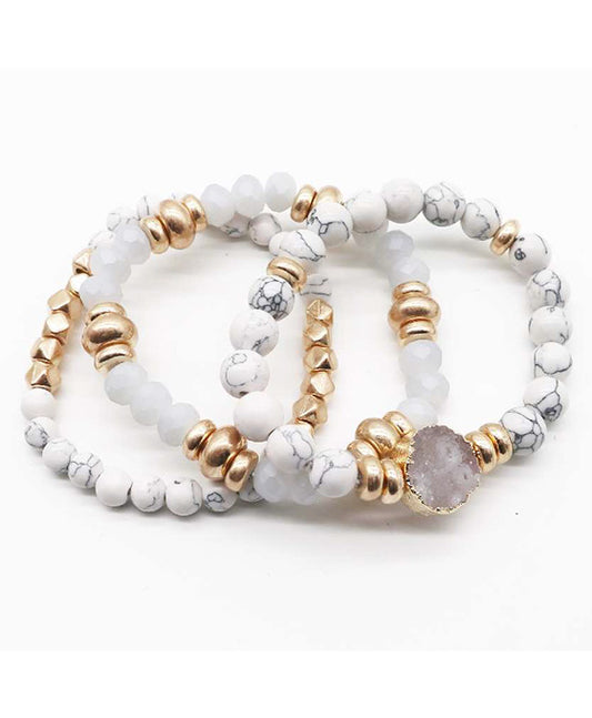 Multi Natural Stone Bracelet