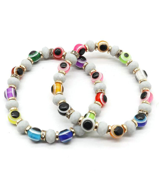 Double Evil Eye Bracelet