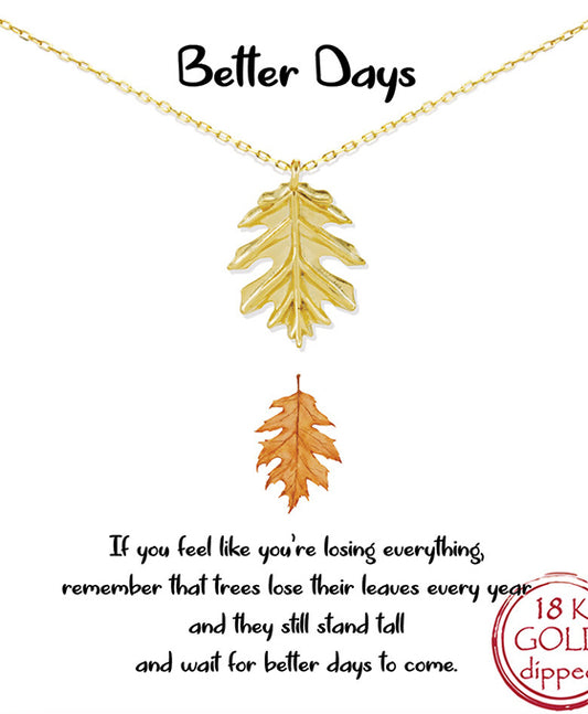Leaf Shape Necklace