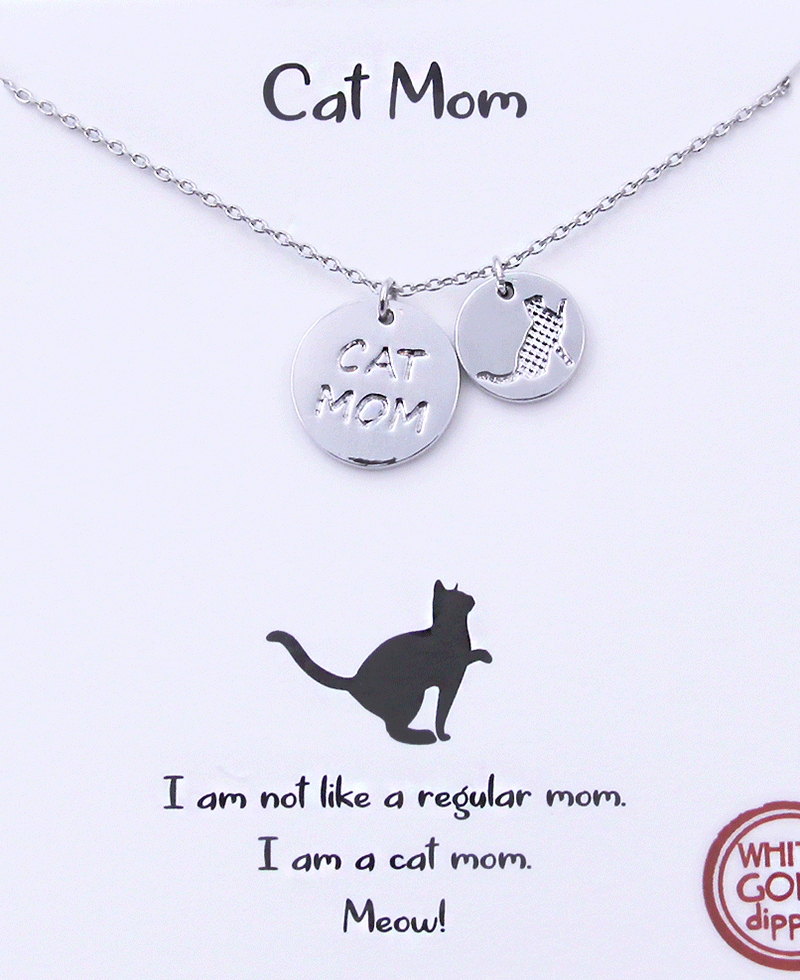 Cat Mom Necklace