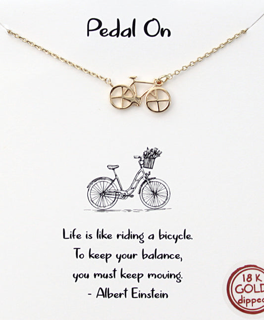 Bicycle Necklace