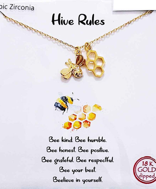 Honey Comb Necklace
