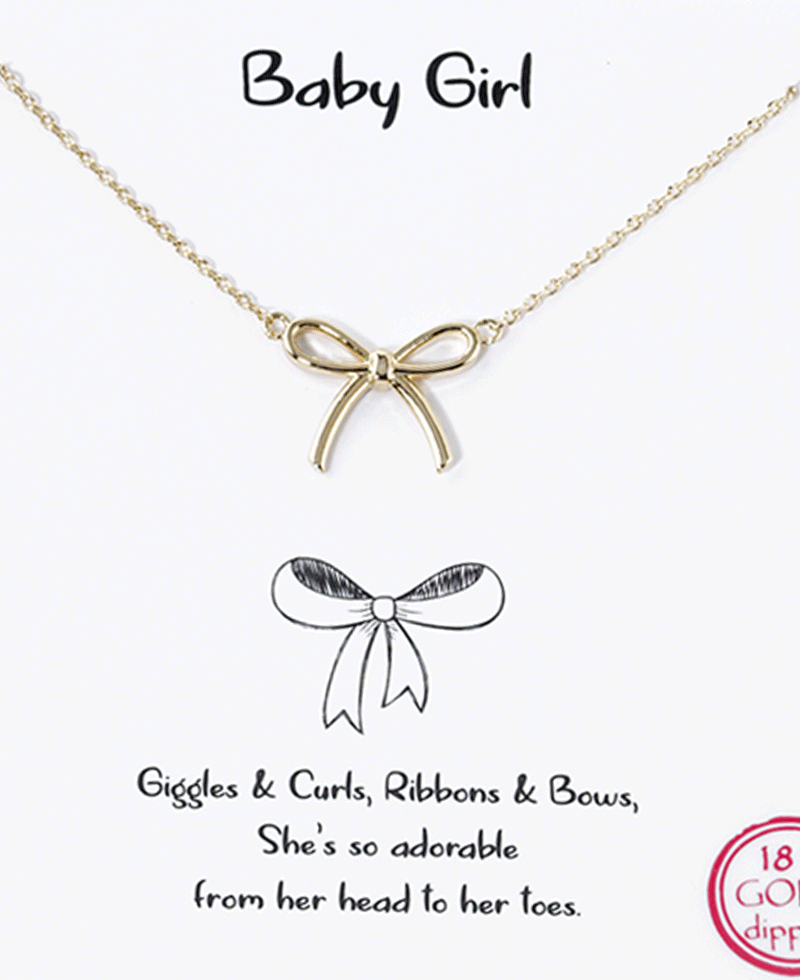 Bow Necklace