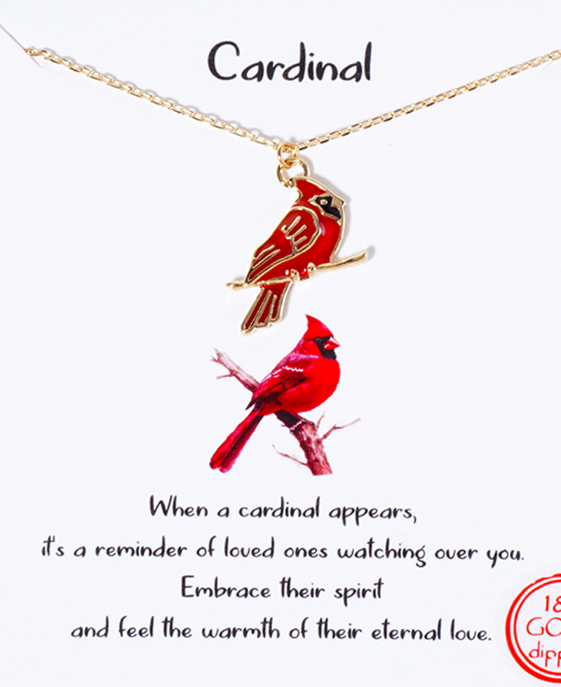 Cardinal Necklace