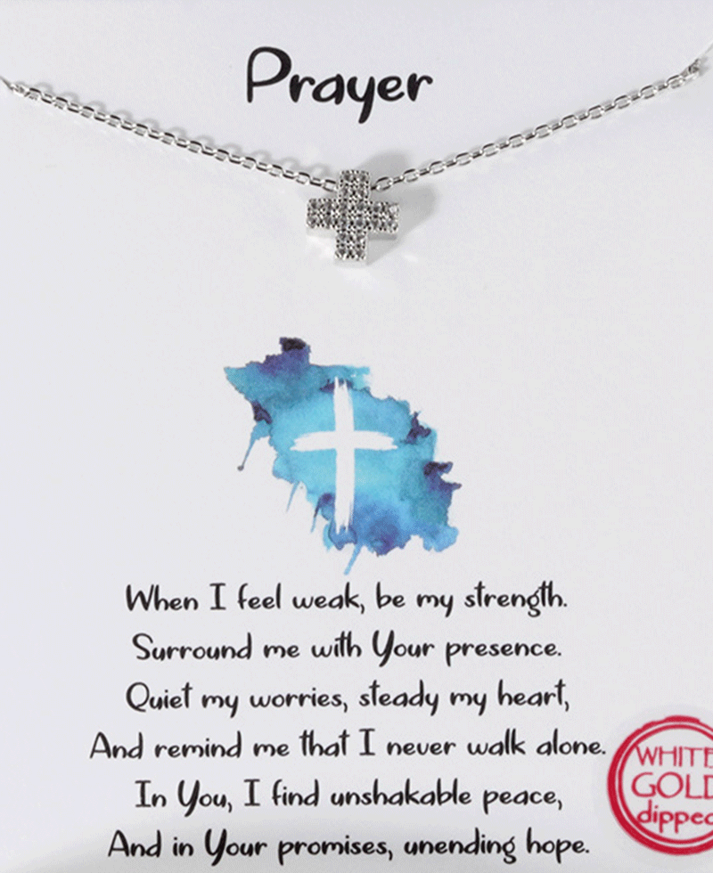 Square Cross Necklace