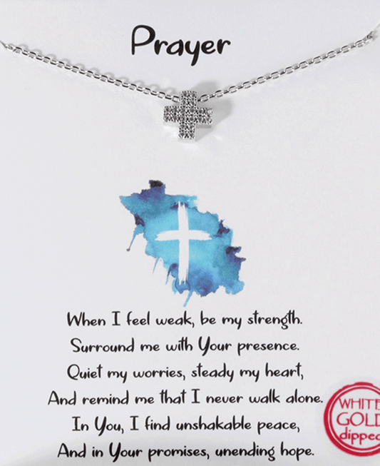 Square Cross Necklace
