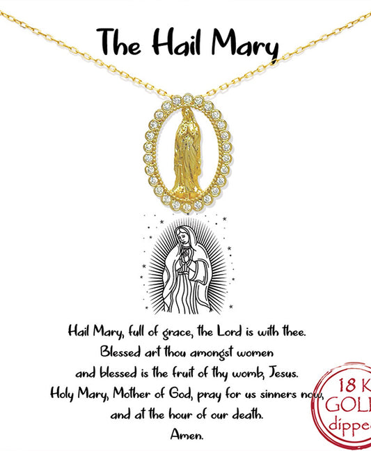 Virgin Mary Necklace