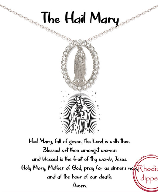 Virgin Mary Necklace