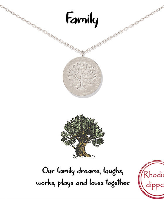 Family Tree Necklace